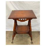 ORNATE CENTER TABLE W/ BALL CLAW FEET