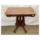 MARBLE TOP EASTLAKE TABLE