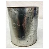 Steel Oyster Can