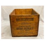 WOODEN ARMOUR EXTRACT BOX 16X6