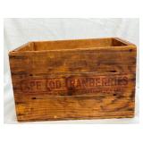 WOODEN CAP COD BOX 16X10