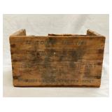 WOODEN STANDARD OIL BOX 9X5