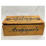WOODEN ARMOURS SOUSE BOX 13X5