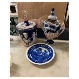 EARLY BLUE WARE CHINA