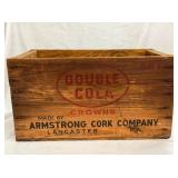 DOUBLE COLA WOODEN BOX 