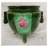 HANDPAINTED FOOTED JARDINARE