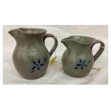 RE ALBRIGHT POTTERY PITCHERS