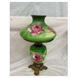 HANDPAINTED PARLOR LAMP