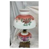HANDPAINTED PARLOR LAMP
