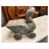 UNUSUAL WOODEN DUCK