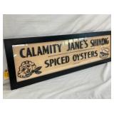 REVERSE PAINTED SIGN 43X13 