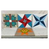 HAND PAINTED BARN QUILTS 
