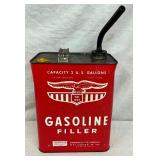 2G. GASOLINE FILLER W/EAGLE 