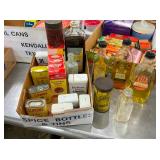 SPICE BOTTLES & TINS 