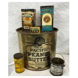 25LBS. PACIFIC PEANUT BUTTER TIN 