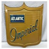 13 x 17 Atlantic Imperial Pump Plate Shield Sign
