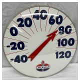 18-Inch American Thermometer with Glass Front