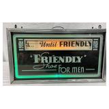 1934 Neon Store Sign with Original Animated Neon and Act Glass by Neon Products Inc