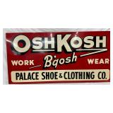 Metal Framed OshKosh B’gosh Advertising Sign, 70in x 34in