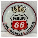 Original Phillips 66 13-Inch Bathroom Scale Thermometer