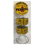 Total display height 39in. 