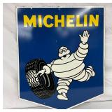 25 x 31.5-Inch Metal Michelin Swinger Sign with Misprint Back