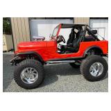 1986 Jeep CJ-7 Custom Restoration with 383 Stroker Engine and American Force Wheels