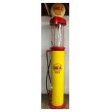 Restored Model 620 Tokheim 10-Gallon Visible Gas Pump with Shell Branding