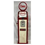  National 838 Gas Pump with Esso Branding and Globe