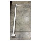 13-Foot Powder-Coated Sign Pole with Arm