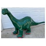 92(L)x50(T) Cast Aluminum Dino Statue Store Display 
