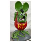 21 x 37 Cast Aluminum Rat Fink Statue