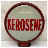 16-Inch Kerosene Advertising Glass Lens with Red Metal Body
