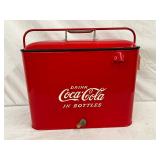 18″ x 16″ Professionally Restored Coca-Cola Cooler Embossed