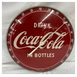 12-Inch Coca-Cola Thermometer with Glass Front