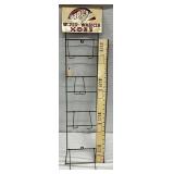 Trico Wiper Washer Hose Display Rack with Embossed Sign, 9 x 34 Inches