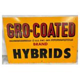 Gro-Coated Brand Hybrids Metal Sign, 18” x 12”