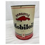 5-Quart Gargoyle Mobiloil Can by Socony-Vacuum Oil Company