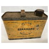 Standard Oil Company 1/2 Gallon Medium Motor Oil Can