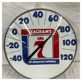 18-Inch Seagram’s Whiskey Advertising Thermometer