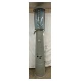 G&B Model 177 10-Gallon Visible Gas Pump with Original Glass Cylinder