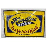 PORC. HENDLERS ICE CREAM SIGN 