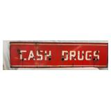 PORC. CASH DRUGS NEON SIGN 