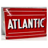 PORC. ATLANTIC PUMP PLATE SIGN 