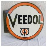 DS PORC. VEEDOL FLANGE SIGN 