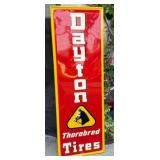 EMB. VERTICAL DAYTON THOROBRED TIRES  