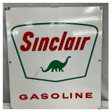 PORC. SINCLAIR PUMP PLATE W/DINO 