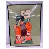 DIE CUT PAL SODA DIE CUT CARDBOARD 