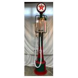 Restored Fry Mae West 10-Gallon Model 117 Visible Gas Pump with Texaco Globe