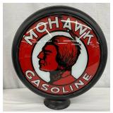 15-Inch Mohawk Gasoline Pump Globe with Metal Body